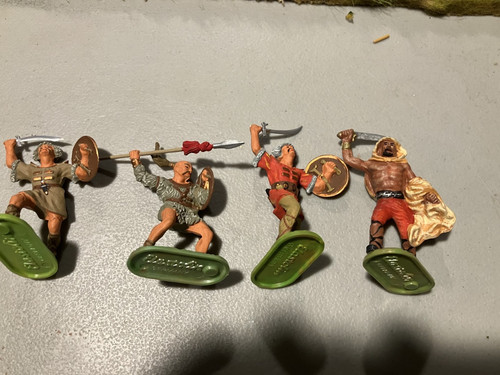 Elastolin 70mm mongol warriors - 70mm,