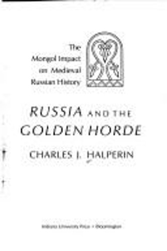 Russia and the golden horde - golden,